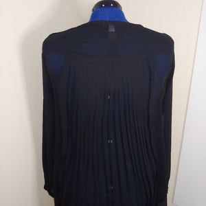 🔥 Black Organza Blouse
